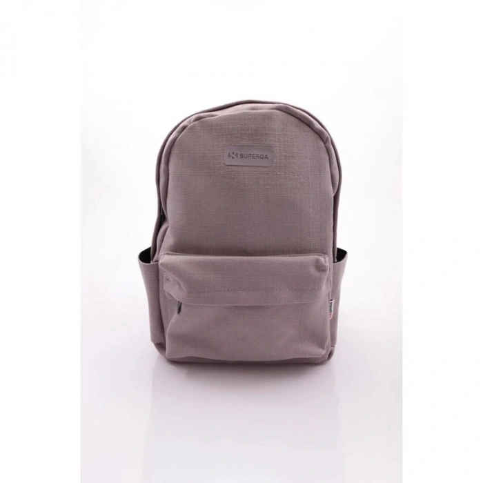 ME SUPERGA 24204 LINEN KUMAŞ SIRT ÇANTASI GREY