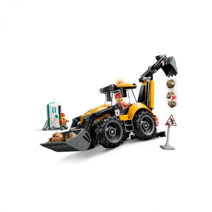 LEGO CITY 60480 BACKHOE LOADER 301 PARÇA 7+