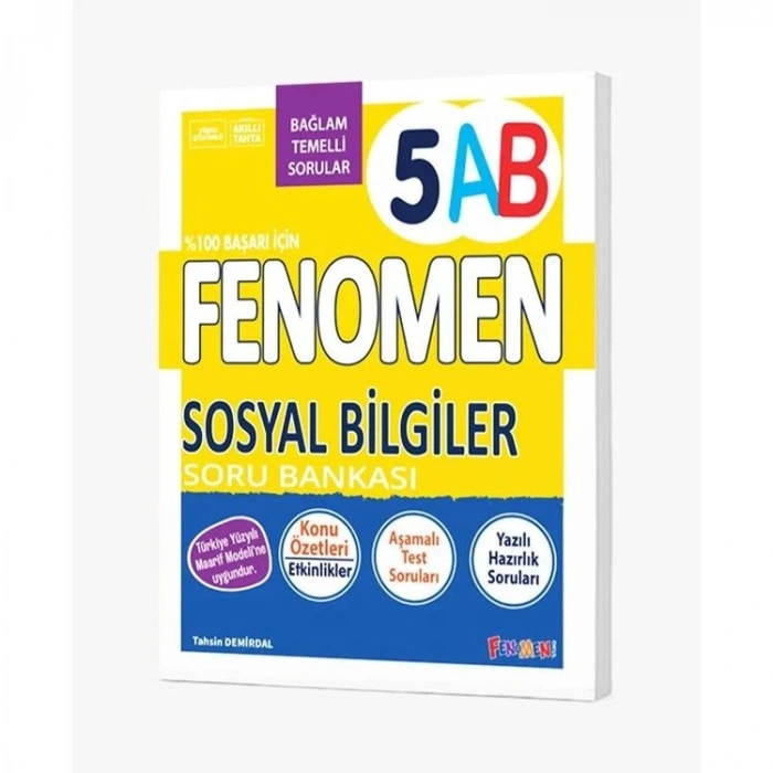 FENOMEN 5. SOSYAL BİLGİLER A-B SORU BANKASI