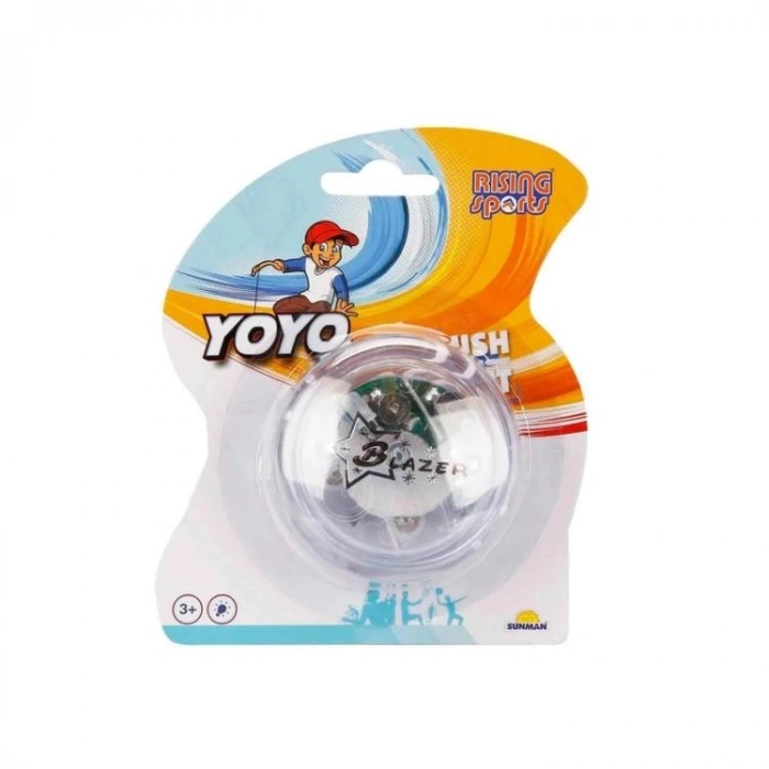 SUNMAN KB5205L BLAZER ŞEFFAF IŞIKLI YOYO KARTELA - TEKLİ