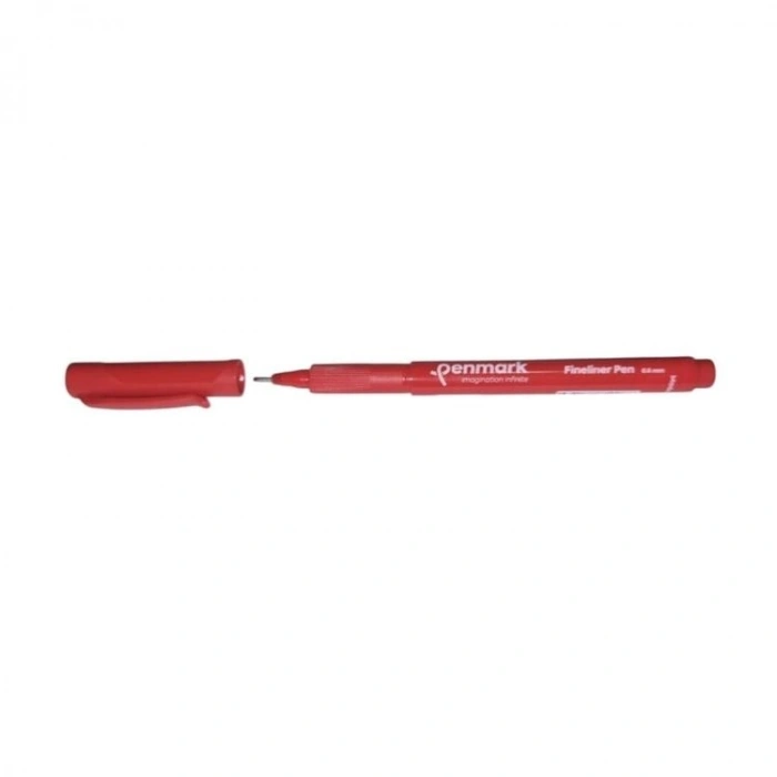 PENMARK HS-800-03 FİNELİNER KALEM 0.6MM JAPON UÇ - KIRMIZI
