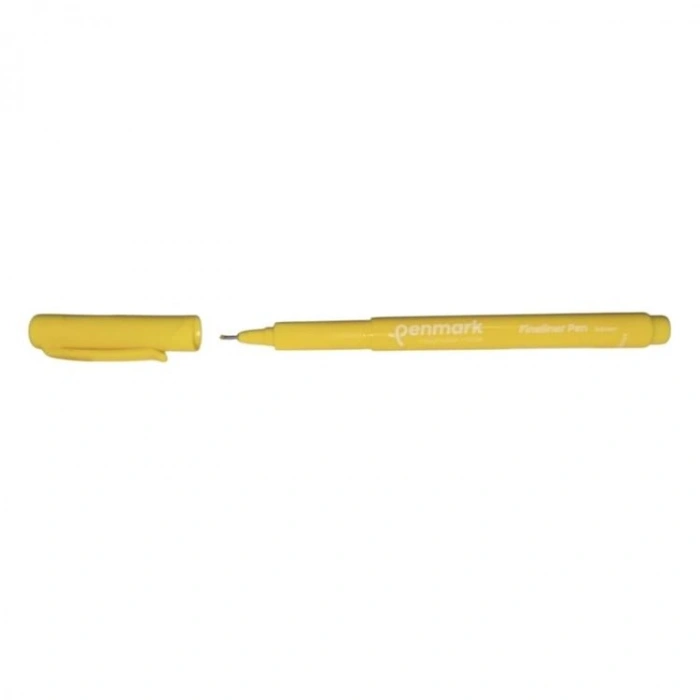 PENMARK HS-800-08 FİNELİNER KALEM 0.6MM JAPON UÇ - SARI