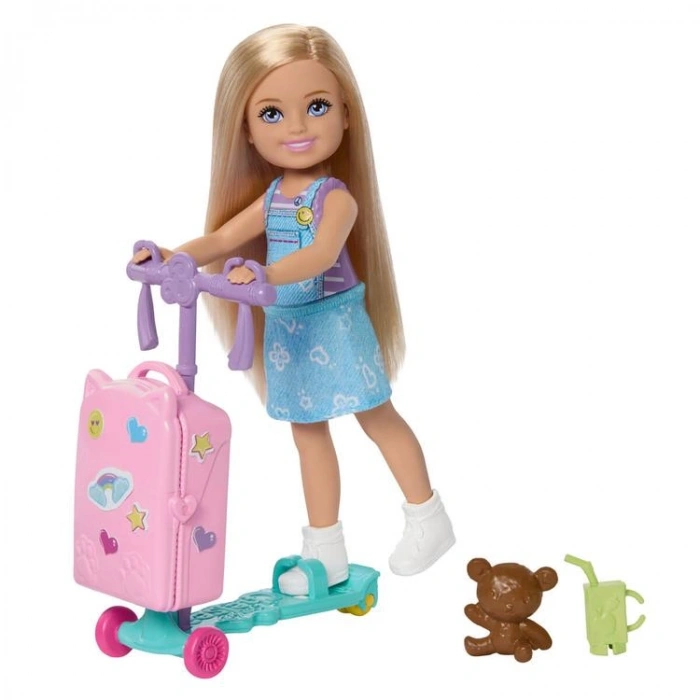 MATTEL MTL-JMJ46 BARBIE CHELSEA CLUB SINIRSIZ MACERALAR BEBEK VE AKSESUARLARI OYUN SETİ 3+