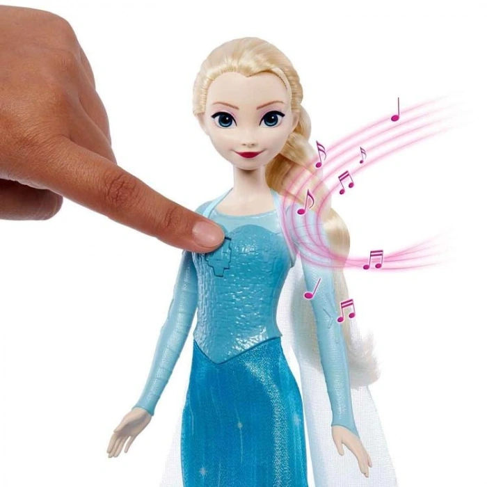 DISNEY JDX52 FROZEN KARLAR ÜLKESİ ŞARKI SÖYLEYEN ELSA BEBEK 30 CM SESLİ 3+