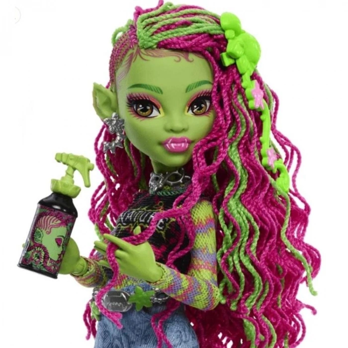 MATTEL HRP81 MONSTER HIGH ACAYİP HAVALI ARKADAŞLAR VENUS MCFLYTRAP 30 CM KOLEKSİYON BEBEĞİ 3+
