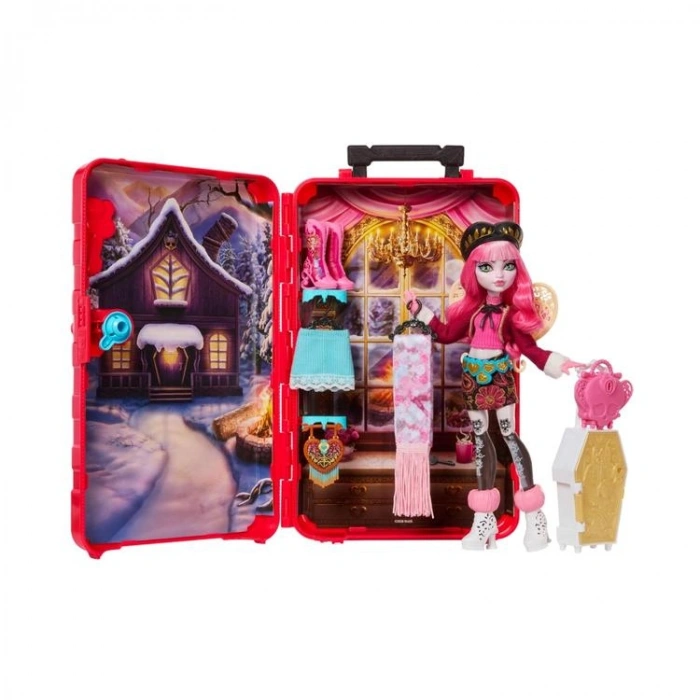 MATTEL JMH64/JMG66 MONSTER HIGH SKULLMATE SECRETS S8 GİZEMLİ ARKADAŞLAR SÜRPRİZ OYUN SETİ 4+
