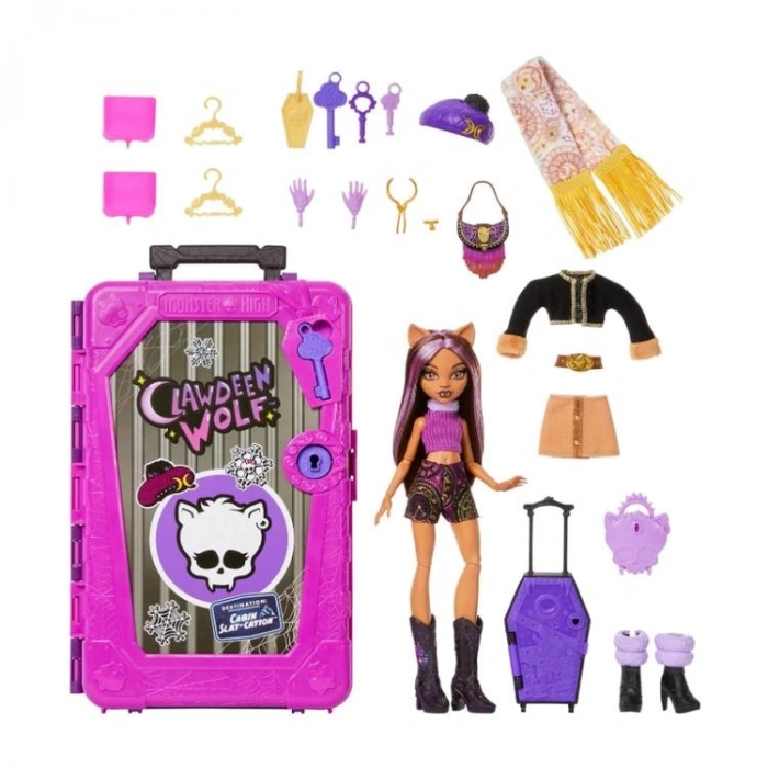 MATTEL JMH64/JMG65 MONSTER HIGH SKULLMATE SECRETS S8 GİZEMLİ ARKADAŞLAR SÜRPRİZ OYUN SETİ 4+