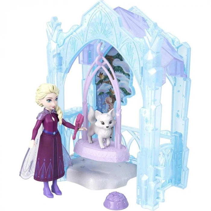 DISNEY JFG29 FROZEN KARLAR ÜLKESİ ELSA VE SEVİMLİ HAYVAN DOSTLARI OYUN SETİ 3+