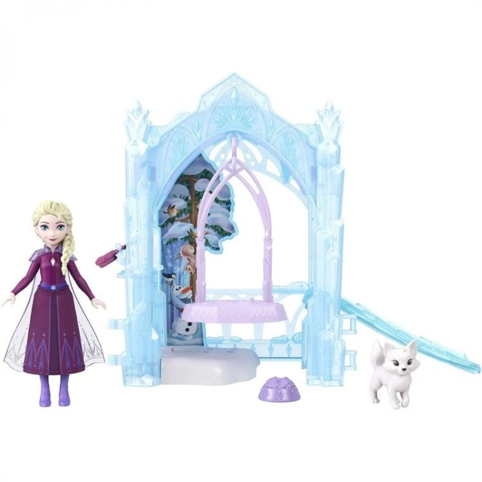 DISNEY JFG29 FROZEN KARLAR ÜLKESİ ELSA VE SEVİMLİ HAYVAN DOSTLARI OYUN SETİ 3+