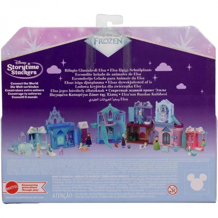 DISNEY JFG29 FROZEN KARLAR ÜLKESİ ELSA VE SEVİMLİ HAYVAN DOSTLARI OYUN SETİ 3+
