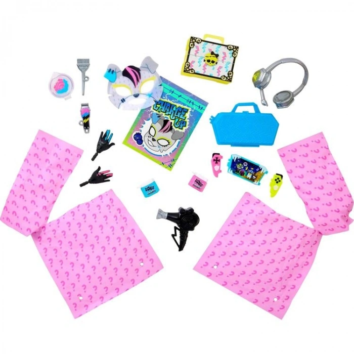 MATTEL JMG72/JMG73 MONSTER HIGH GÜZELLİK SIRLARI FRANKIE STEIN OYUN SETİ 4+