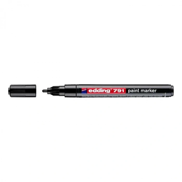 EDDING 791 ÇOK AMAÇLI ÖRTÜCÜ PAINT MARKER BOYA KALEMİ SİYAH