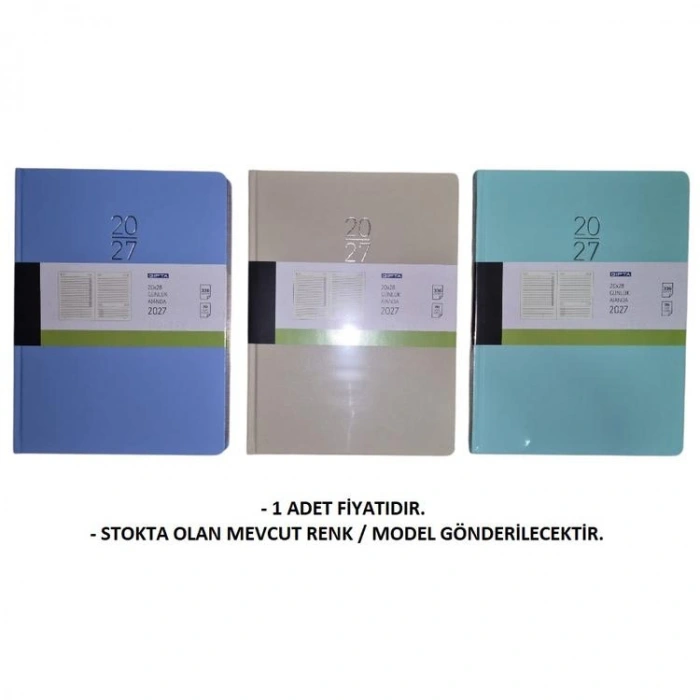 GIPTA 119-ECK EKO 20x28 GÜNLÜK AJANDA