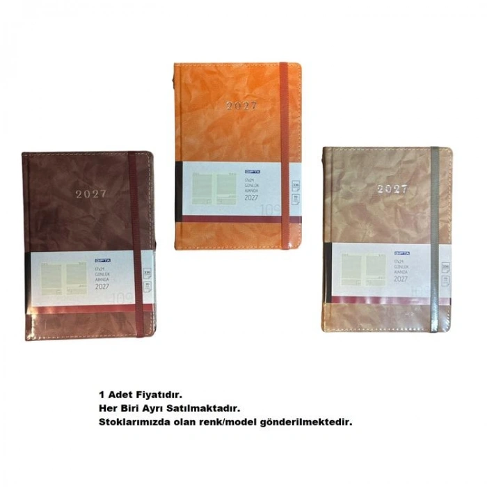 GIPTA 109-NAK NOMAD17X24 İPLİK DİKİŞLİ GÜNLÜK AJANDA