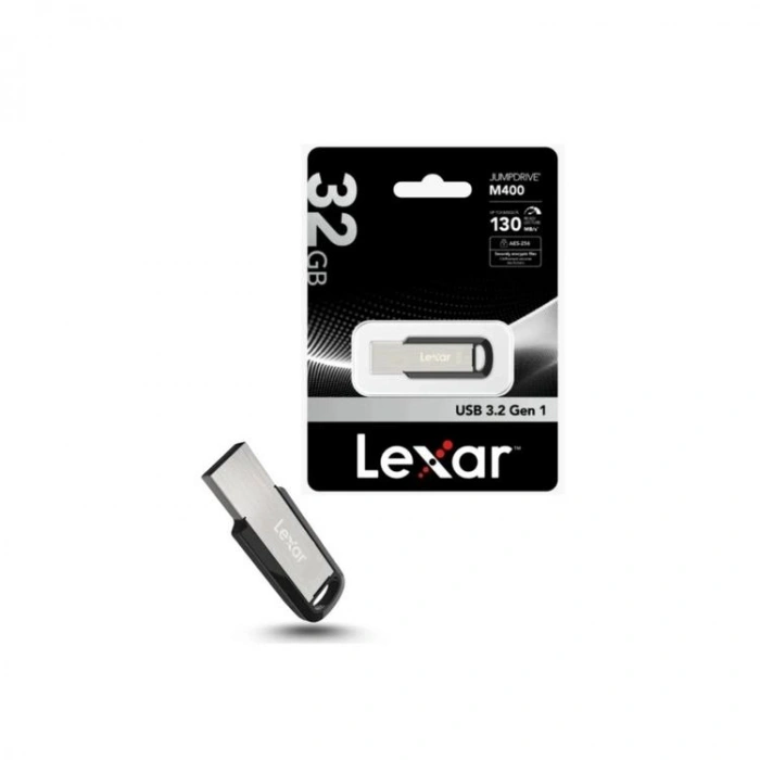 LEXAR M400 JUMPDRIVE 32 GB USB 3.2 GEN1 FLASH BELLEK SİYAH