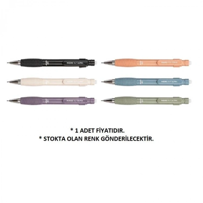 MİKRO M9394CVS 0.7 mm ULTRA AIR GRIP VERSATİL KALEM TOPRAK RENKLERİ - TEKLİ