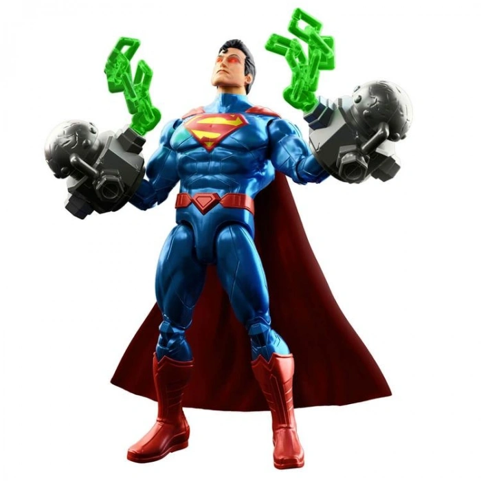 MATTEL DC JMD85 SUPERMAN ISI GÖRÜŞLÜ SESLİ IŞIKLI AKSİYON FİGÜR 18cm  4+