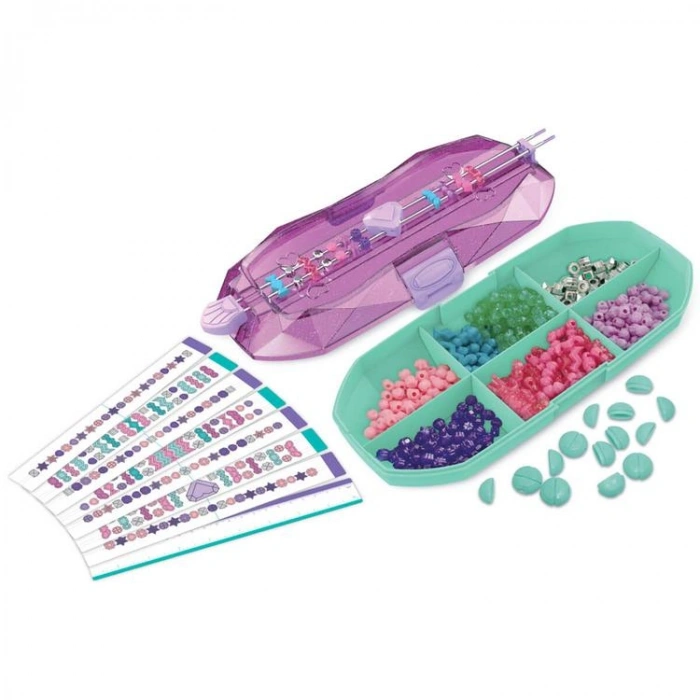 SUNMAN MBK-389 PRETTY PINKY GEM BRACELET MAKER- RENKLİ MÜCEVHER BİLEKLİK YAPIM SETİ  3+