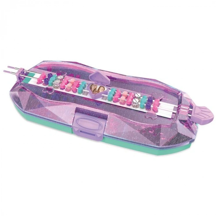SUNMAN MBK-389 PRETTY PINKY GEM BRACELET MAKER- RENKLİ MÜCEVHER BİLEKLİK YAPIM SETİ  3+