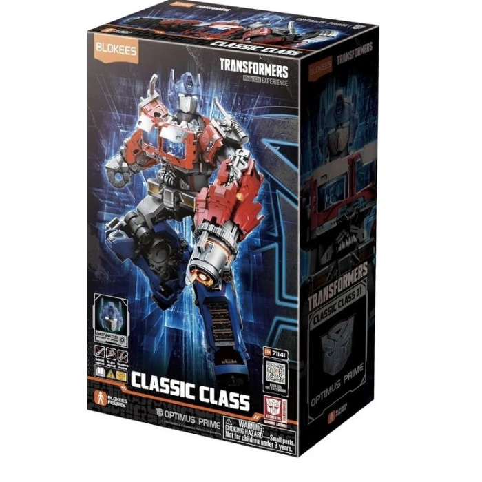 SUNMAN  71141 BLOKEES TRANSFORMERS7 CLASSIC CLASS OPTIMUS PRIME FİGÜR YAPIM SETİ 12+