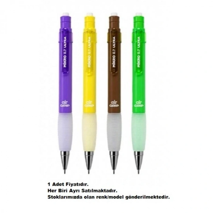 MİKRO MP-9394  ULTRA AIR GRIP VERSATİL KALEM 0.7mm NEON RENKLER - TEKLİ
