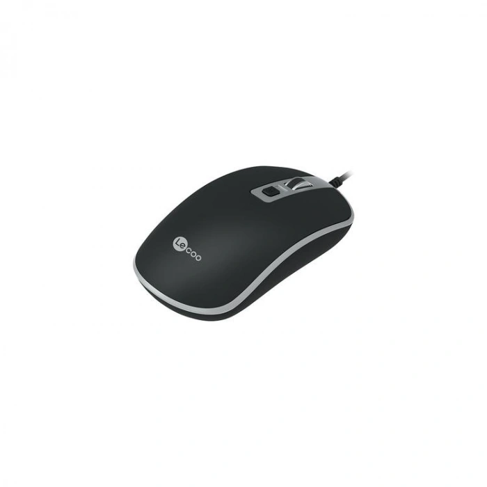 LENOVO LECOO MS104 USB KABLOLU MOUSE SİYAH