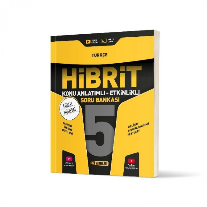 HIZ 5. SINIF HİBRİT TÜRKÇE SORU BANKASI