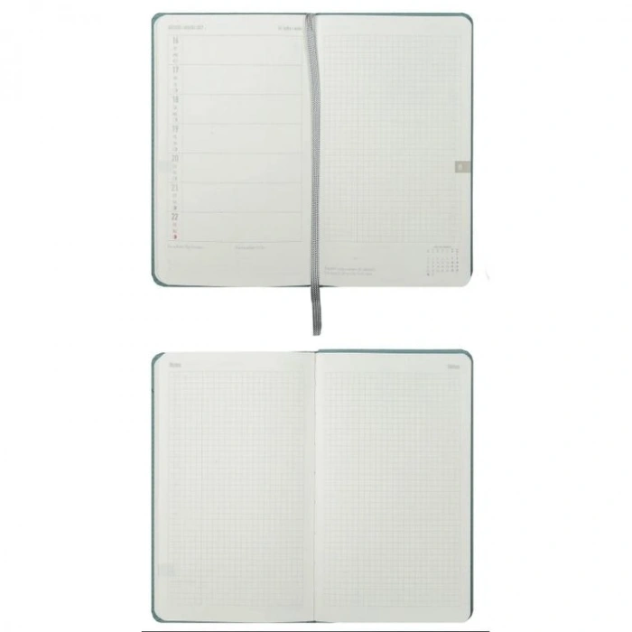 VICTORIAS JOURNALS 226-4060 10x17 cm CANVAS 100 GR HAFTALIK AJANDA - KETEN
