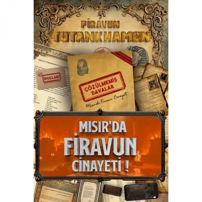 MOLFY ÇÖZÜLMEMİŞ DAVALAR DEDEKTİFLİK OYUNU 4 FARKLI DAVA KUTULU SET : 1