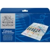 WINSOR & NEWTON COTMAN SULU BOYA SETİ PAINTING PLUS 24LÜ (24xYARIM TABLET) - 0390376