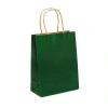 TEKNOPOİNT KARTON KRAFT KOYU YEŞİL HEDİYE ÇANTASI 18X24 - TEKLİ