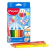 MAPED 834010 COLOR PEPS MAXI KURU BOYA KALEMİ KARTON KUTU 12 RENK