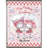 VICTORIAS JOURNALS 525-2003 MİNİ JOURNAL MY MELODY & KUROMİ A6 80 GR. PVC KILIFLI KARTON KAPAK 128 SAYFA ÇİZGİLİ NOT DEFTER