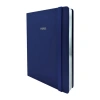 VICTORIAS JOURNALS 1656 BUJO VEGAN DERİ 14X21 160gr.96YP. ÇİZGİLİ DEFTER MAVİ