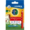 LYRA L3831060 GROOVE TRIPLE ONE 3 IN 1 BOYA KALEMİ 6LI