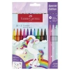FABER CASTELL UNİCORN KEÇELİ KALEM SETİ 10+3 RENK