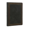 VICTORIAS JOURNALS 123-9108 VINTAGE OLD BOOK 14x20cm 80gr.160YP. ÇİZGİSİZ DEFTER MAT SİYAH