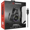 RAMPAGE RM-K12 MANLY SİYAH USB 7.1 RGB GAMİNG MİKROFONLU KULAKLIK