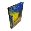 PRESTİJ 14X20 VAN GOGH / TERASTA GECE 112 YP LASTİKLİ SERT KAPAK ÇİZGİLİ DEFTER