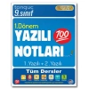 TONGUÇ 9. SINIF 1.DÖNEM YAZILI NOTLARI 1. VE 2. YAZILI
