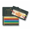FABER CASTELL METAL KUTU POLYCHROMOS KURU BOYA KALEMİ 12 RENK