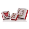 GIPTA VALENTINES DAY KARE HEDİYE KUTUSU BX0660 A 135x135x75 mm