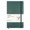 VICTORIAS JOURNALS 124-1450 13X21 CLASSIC LASTİKLİ GÜNLÜK AJANDA - KOYU YEŞİL