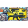 ERDEM ER-118 FORCE SET TACTICAL TEAM SİLAH VE KASKLI SET IŞIKLI