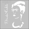 ARTDECO STENCİL 30X30CM FRIDA KAHLO 110