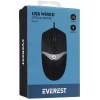 EVEREST SM-220 USB 1200 DPİ KABLOLU OPTİK MOUSE SİYAH/GRİ