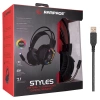 RAMPAGE STYLES SİYAH USB 7.1 RGB GAMİNG MİKROFONLU KULAKLIK