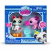 HASBRO 232ES 526 00527 LITTLES PET  SHOP PET PAİRS 2Lİ SET AKSOLOTL VE KEDİ  4+