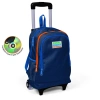 CORAL HIGH 23916 KİDS LACİVERT ÜÇ BÖLMELİ IŞIKLI TEKERLEKLİ ÇEKÇEKLİ OKUL SIRT ÇANTASI