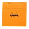 RHODIA RT148200 148x148 mm KARELİ BLOKNOT TURUNCU KAPAK 80 YP.